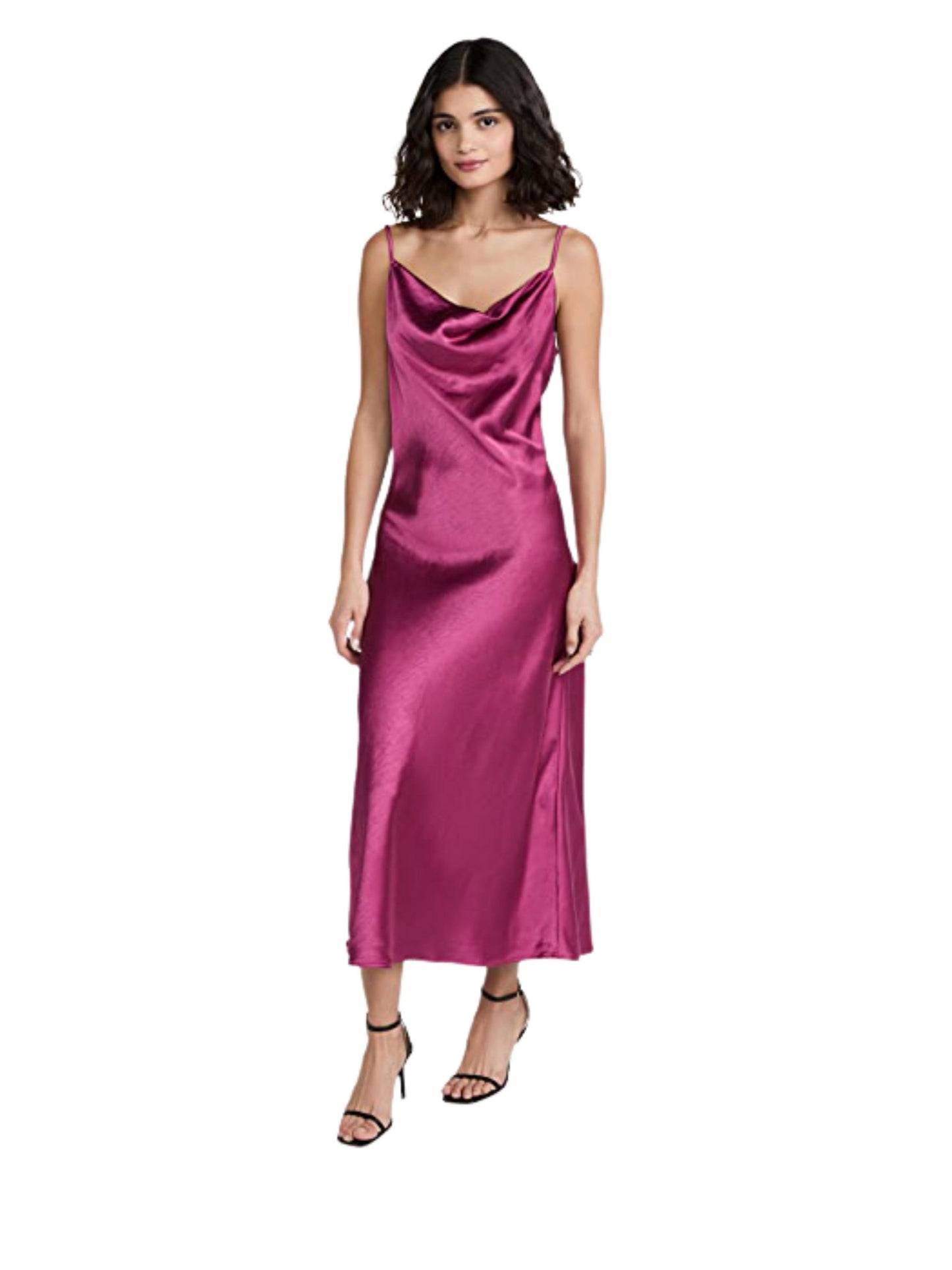 Satin Midi Dress