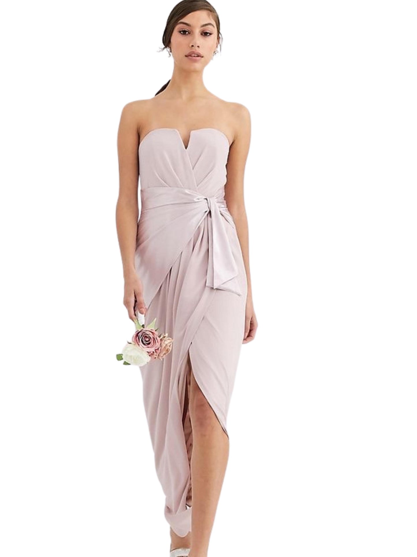 Maxi wrap dress